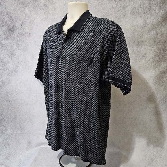 VINTAGE Arrow Tournament Short Sleeve Pullover Shirt - Picture 3 of 9